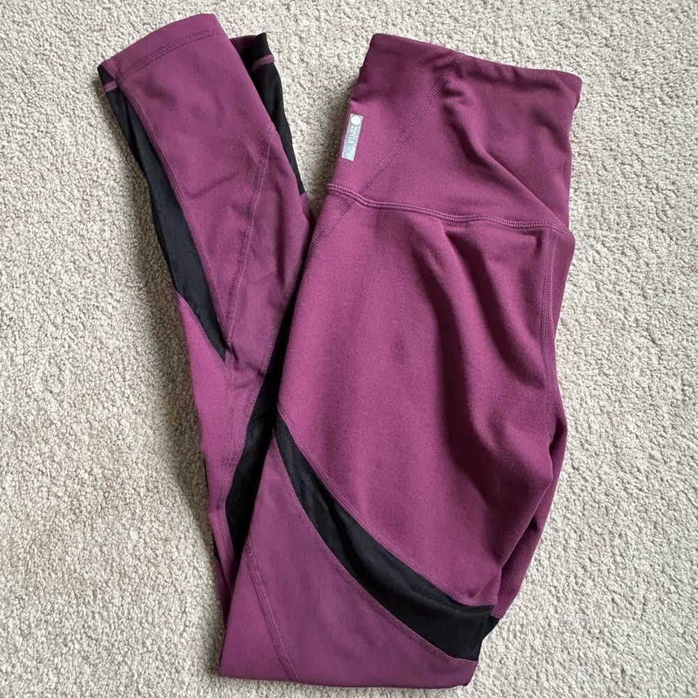 Zella Mesh Detail Leggings